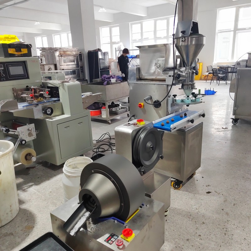 BK-180 dates balls with tahini ball making machine (1)
