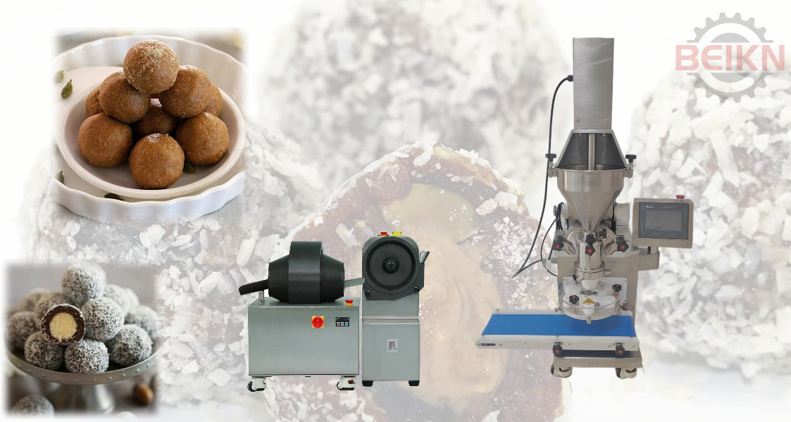 BK-180 dates balls with tahini ball making machine