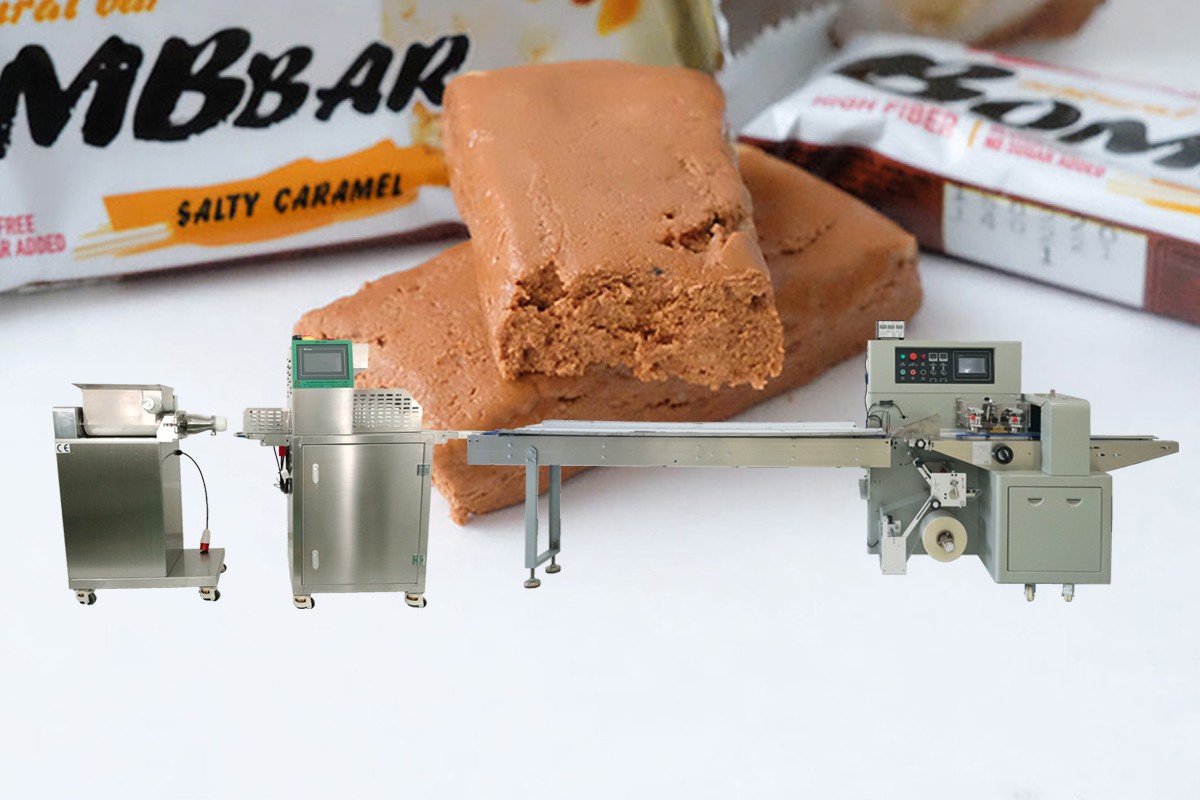 Protein Bar Making Machine With Packing  (1)