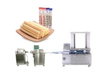 Protein Bar Making Machine With Tray Aligning Machine Date Energy Bar Production Line